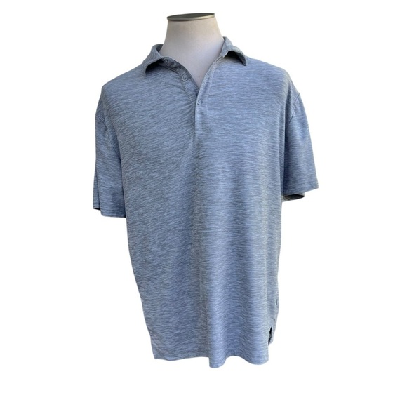 Lakota Other - Lakota Men’s Heather Gray Performance Polo - Size Large